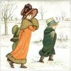 K Greenaway Snowy Day