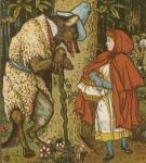 little red riding hood and wolf