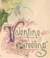 Valentine greeting card